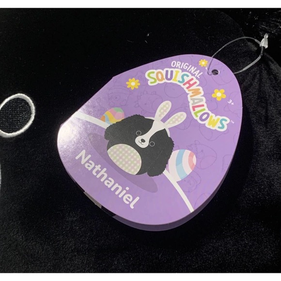 Squishmallow 14” Nathaniel the Cocker Spaniel Dog Easter Exclusive PLUSH NEW - Picture 3 of 5